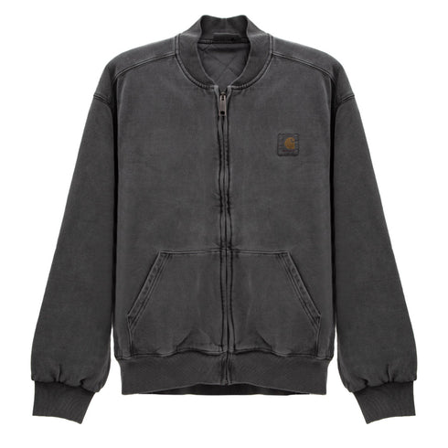 Carhartt WIP Vista Sweat Bomber Vulcan Garment Dyed I032336.OWG.GD.03 Degli Uberti